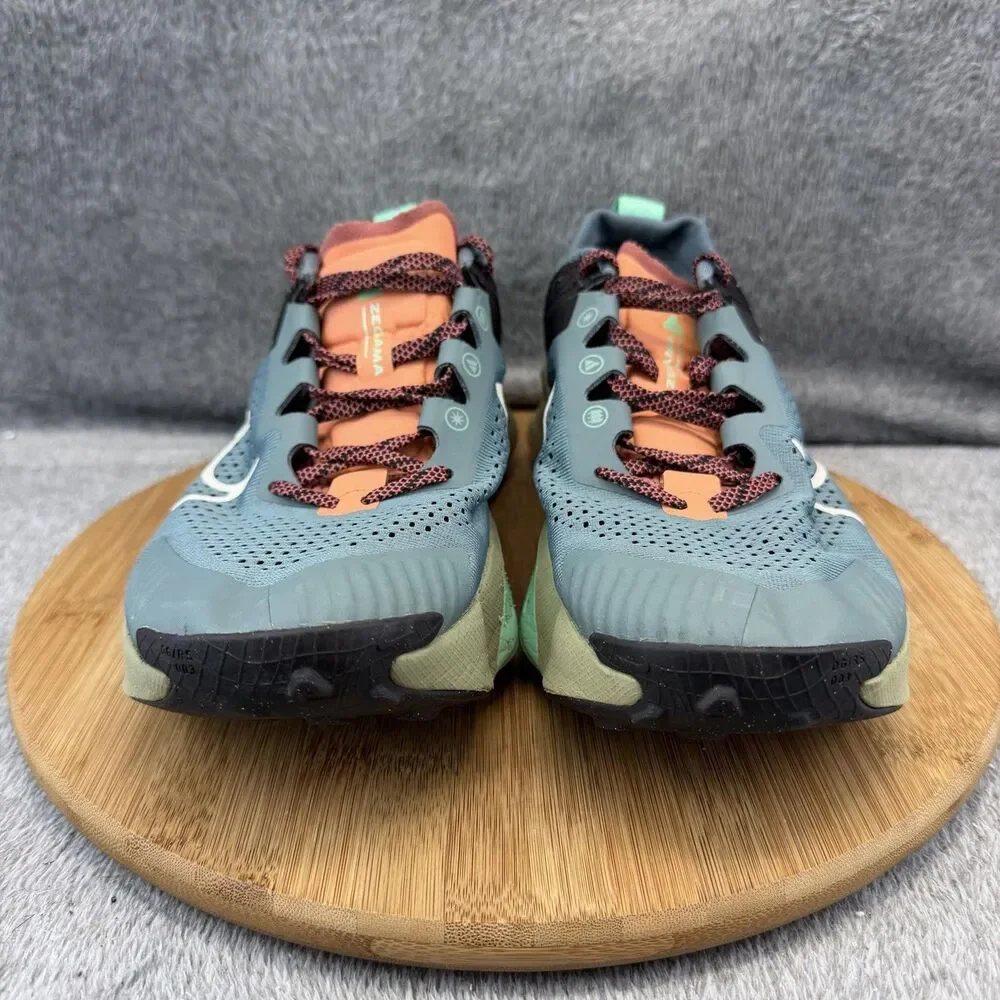 Nike ZoomX Zegama Trail Shoes Mens Size 9 Blue Trail Running Sneakers DH0623-300